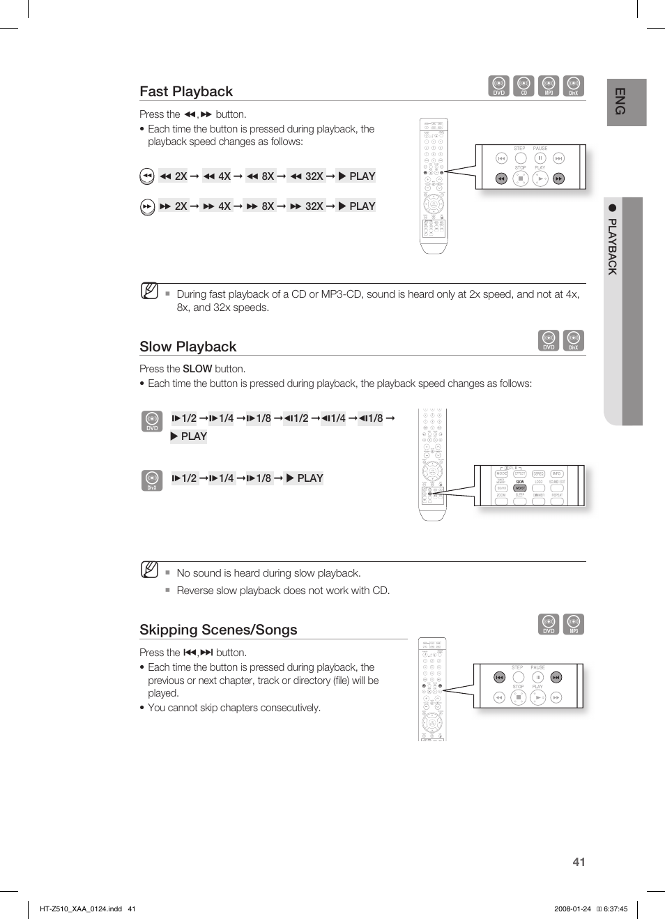 Dbad | Samsung HT-Z510 User Manual | Page 43 / 79