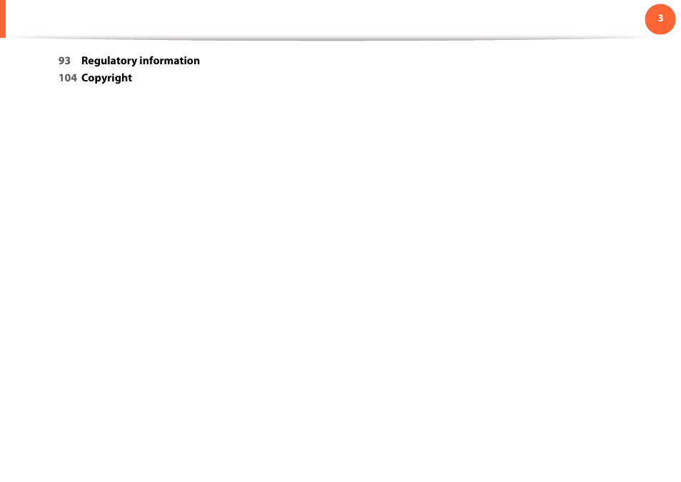 93 regulatory information, 104 copyright | Samsung ML-331X User Manual | Page 3 / 245