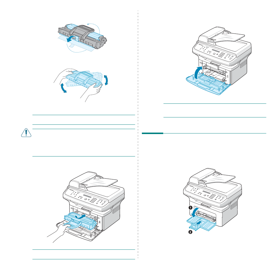 Loading paper | Samsung SCX-4321 User Manual | Page 18 / 118