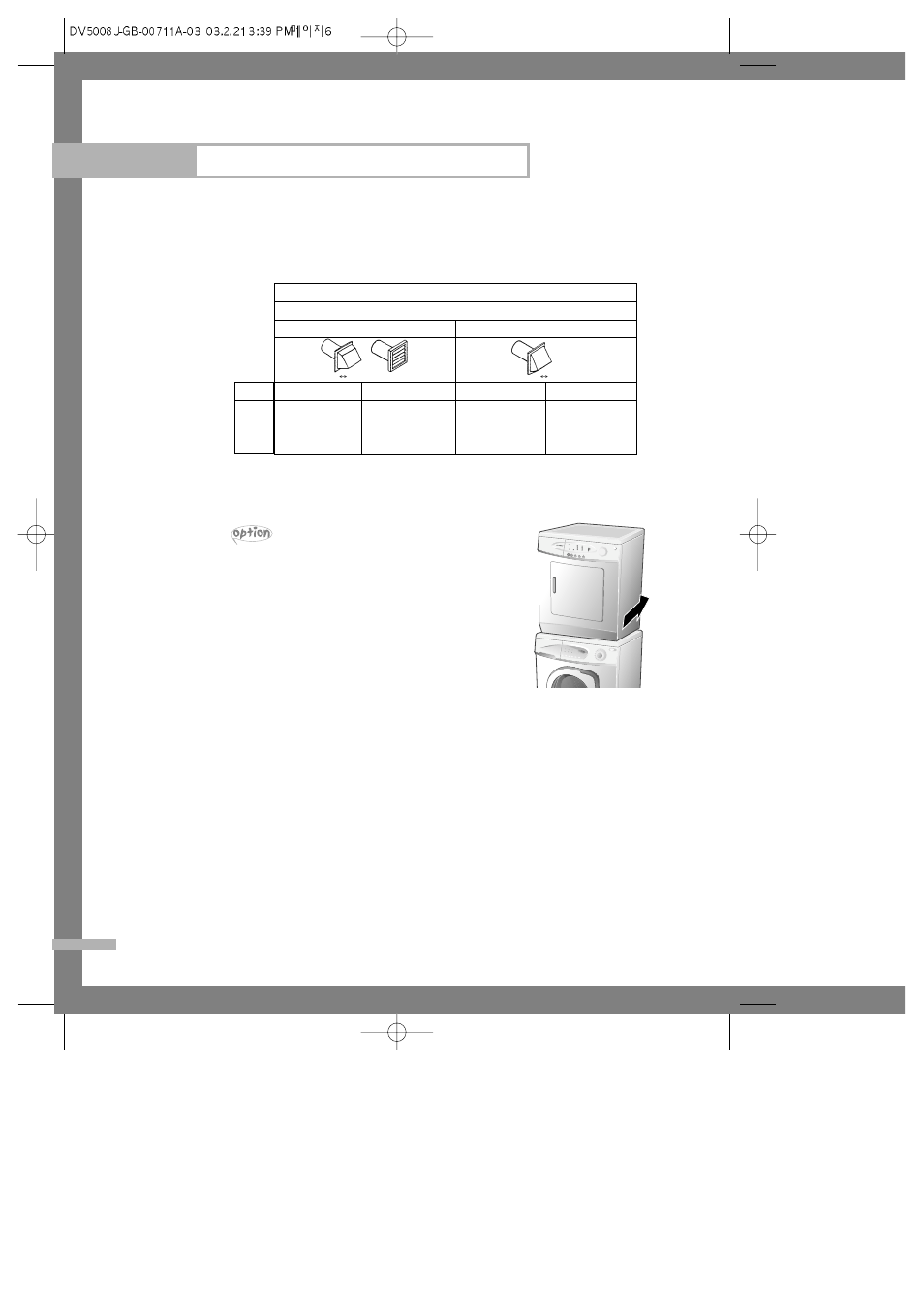 Duct length calculation, Specialaccessory, Installation instructions | Special accessory | Samsung DV5006 User Manual | Page 6 / 18