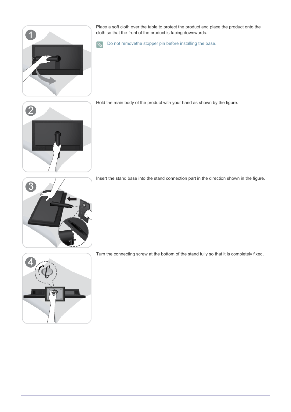 Samsung SyncMaster TC240 User Manual | Page 3 / 19