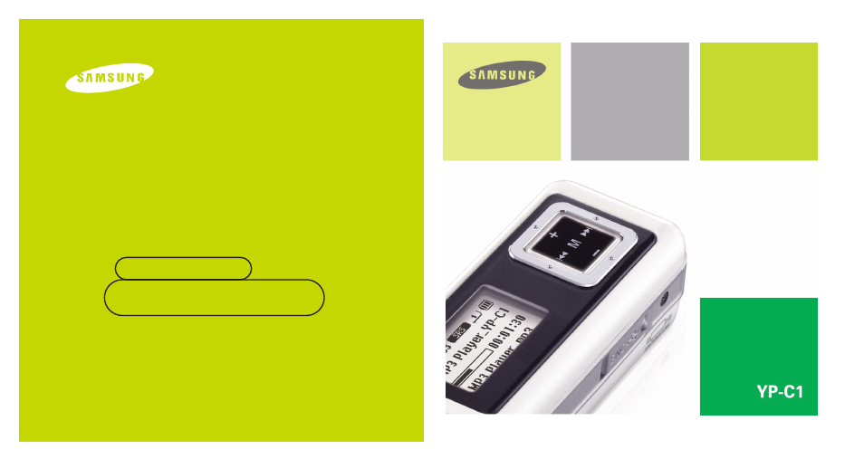 Samsung YP-C1 H User Manual | 28 pages