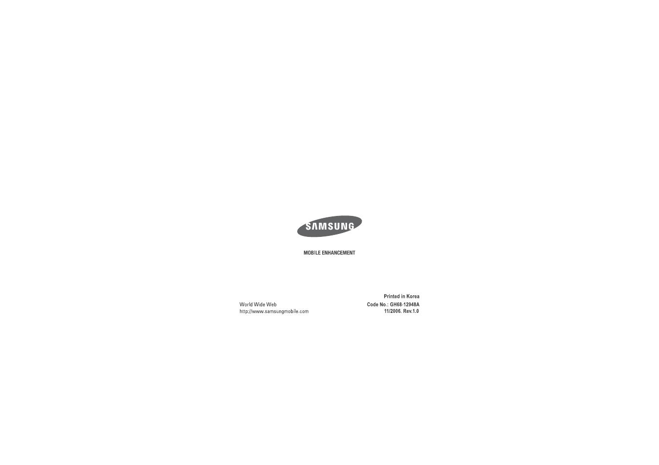 Samsung GH68-12948A User Manual | 99 pages