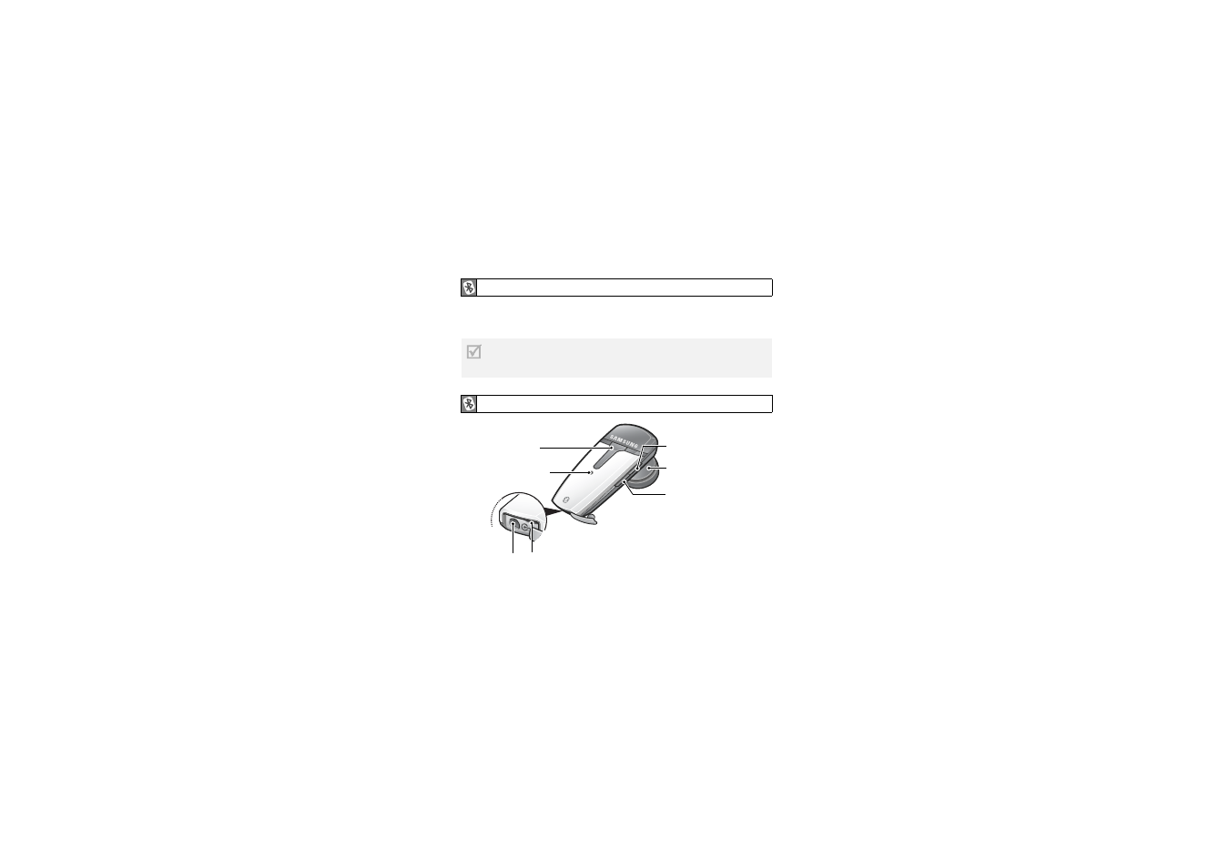 Vérification des accessoires, Aperçu de votre casque d'écoute | Samsung GH68-12948A User Manual | Page 31 / 99