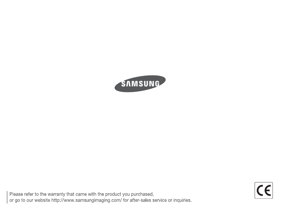 Samsung WB5500 User Manual | Page 120 / 120