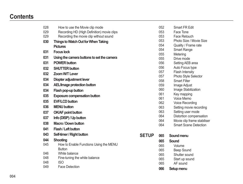 Samsung WB5500 User Manual | Page 5 / 120