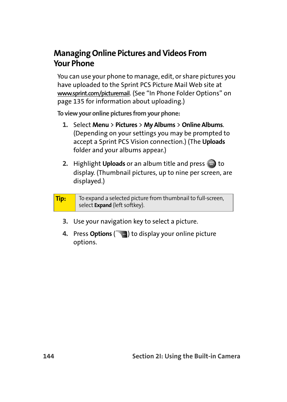 Samsung A900 User Manual | Page 168 / 272