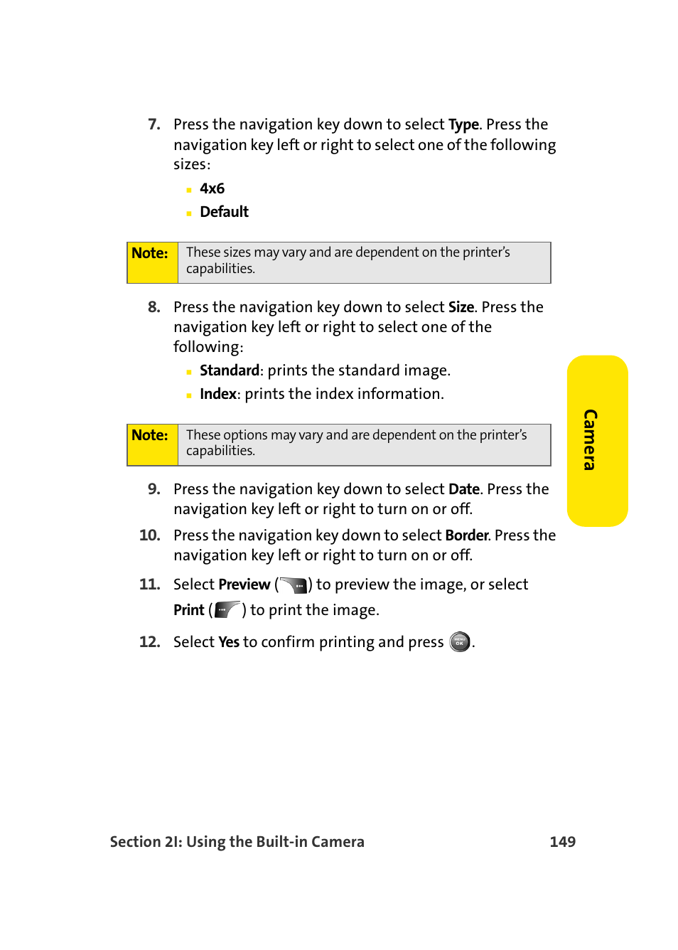 Ca m e ra | Samsung A900 User Manual | Page 173 / 272