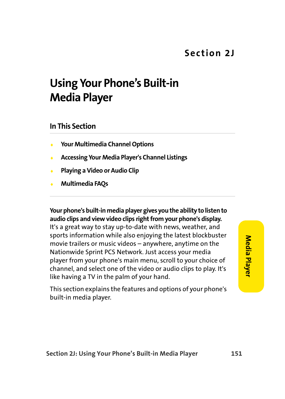 Using your phone’s built-in media player, 2j. using your phone’s built-in media player | Samsung A900 User Manual | Page 175 / 272