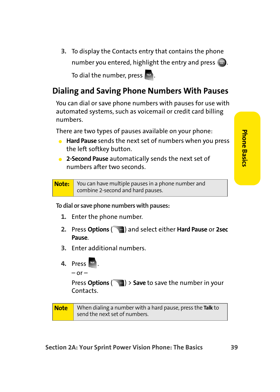 Dialing and saving phone numbers with pauses | Samsung A900 User Manual | Page 63 / 272