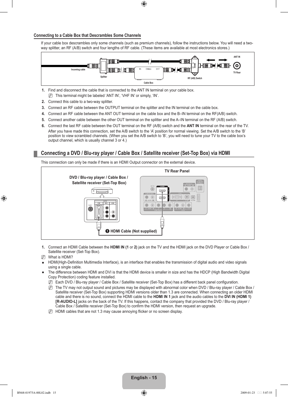 Samsung BN68-01975A-01 User Manual | Page 17 / 93