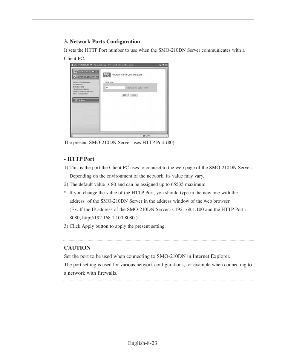 Samsung SMO-210DN User Manual | Page 105 / 138