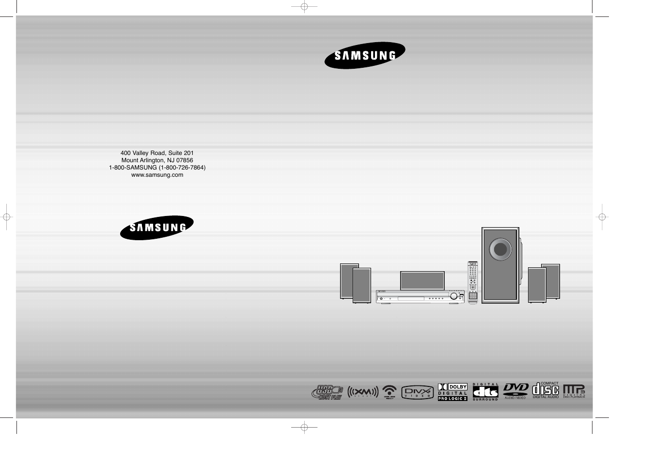 Samsung HT-Q70 User Manual | 43 pages