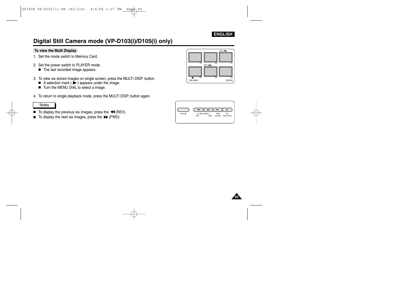 Samsung D103 User Manual | Page 93 / 114