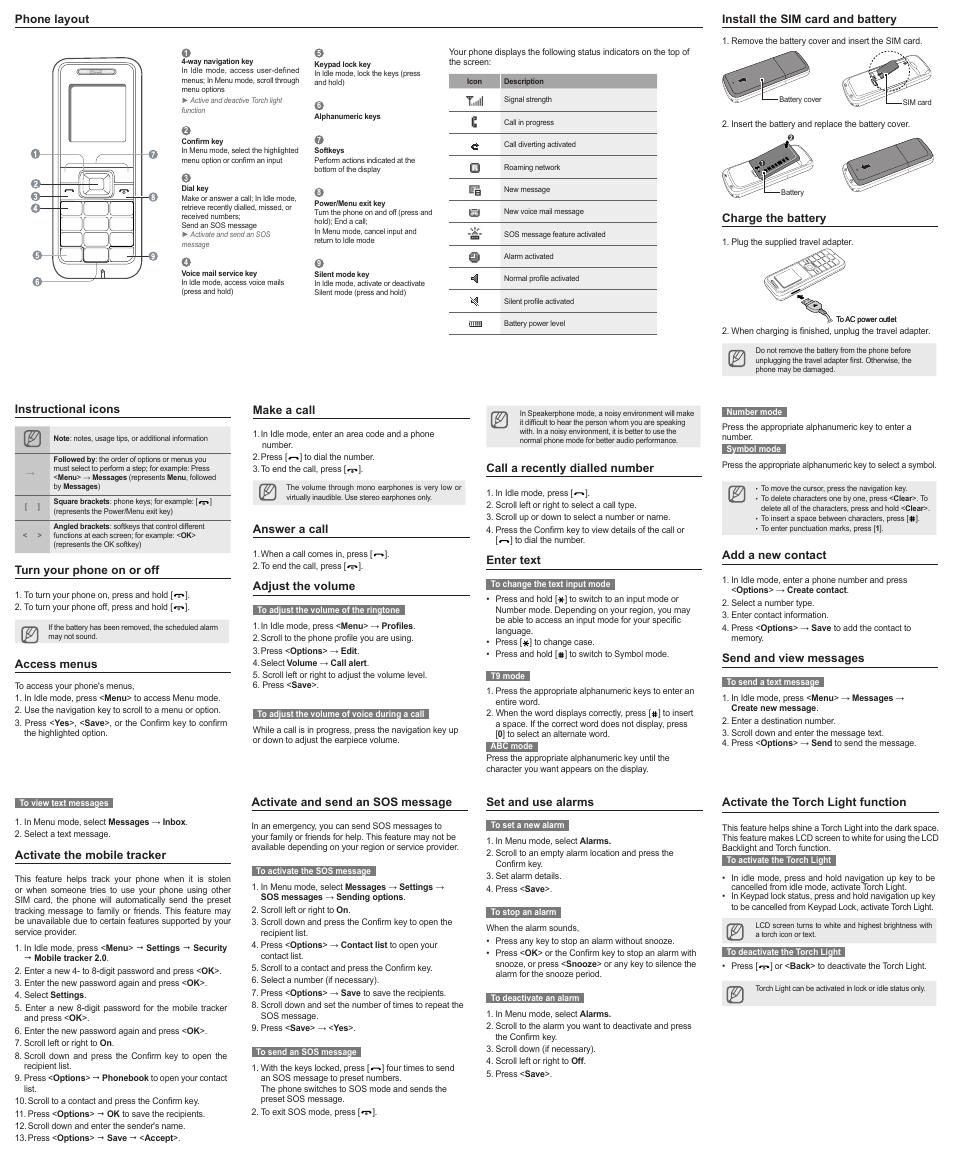 Samsung E1070M User Manual | Page 2 / 2