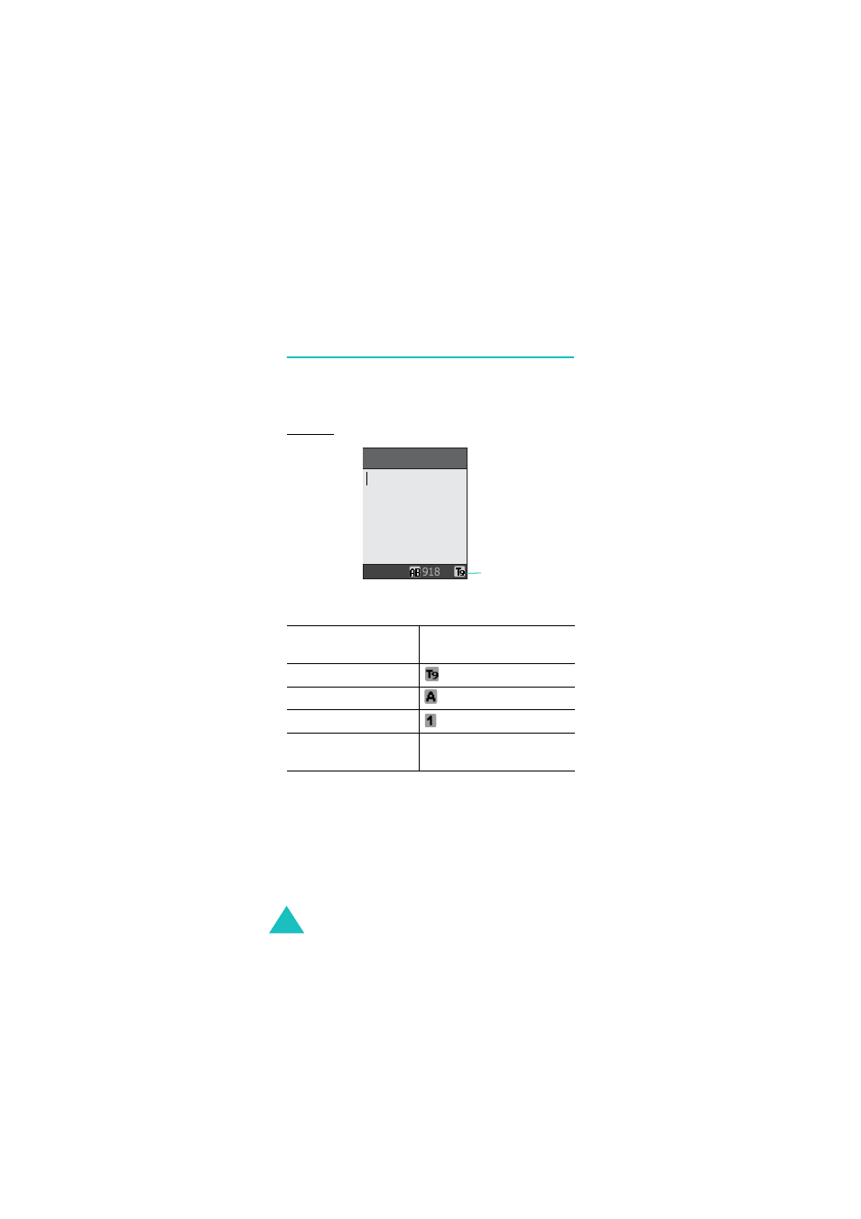 Changing the text input mode | Samsung GSM1800 User Manual | Page 44 / 177