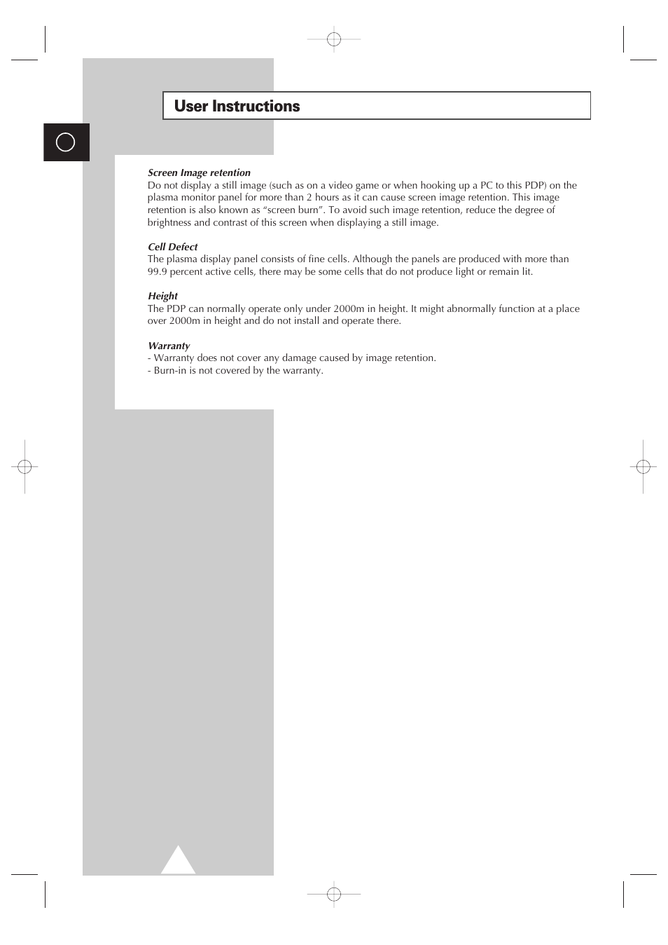 Foreword, User instructions | Samsung 4240 User Manual | Page 2 / 68