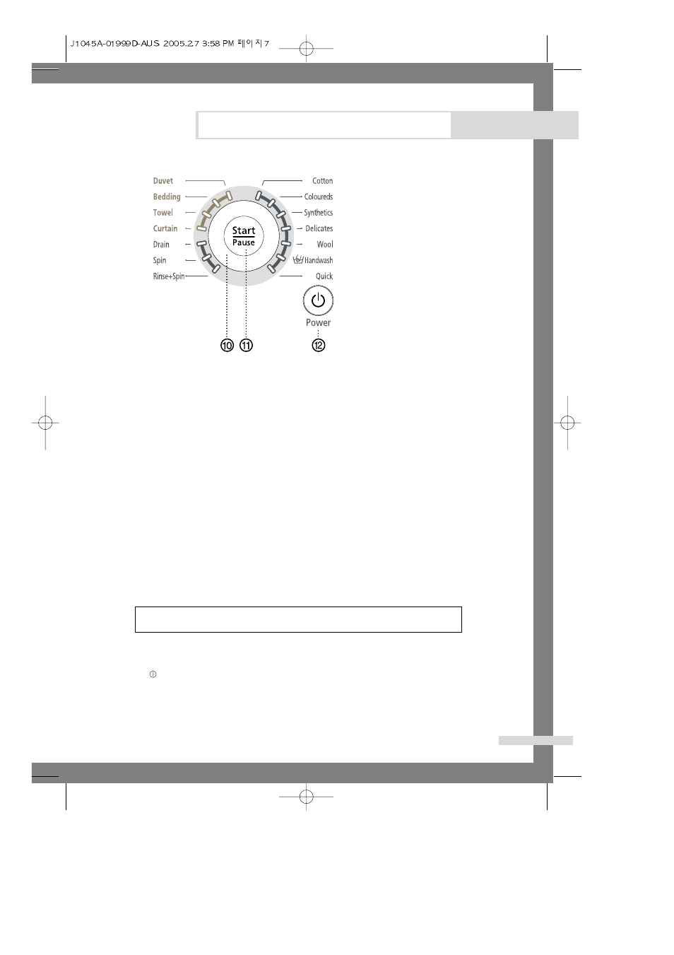 Washing a load of laundry | Samsung J1455 User Manual | Page 9 / 22