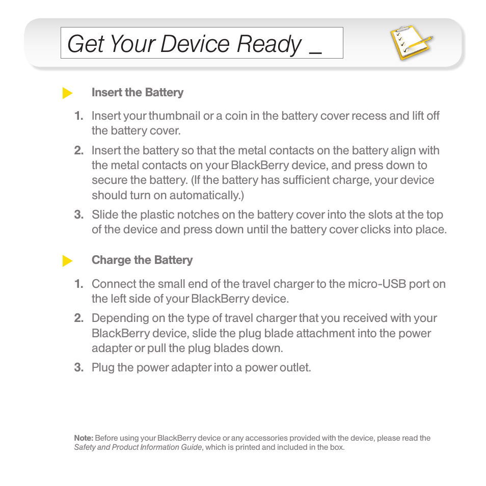 Get your device ready | Samsung CURVE 9330 User Manual | Page 4 / 12