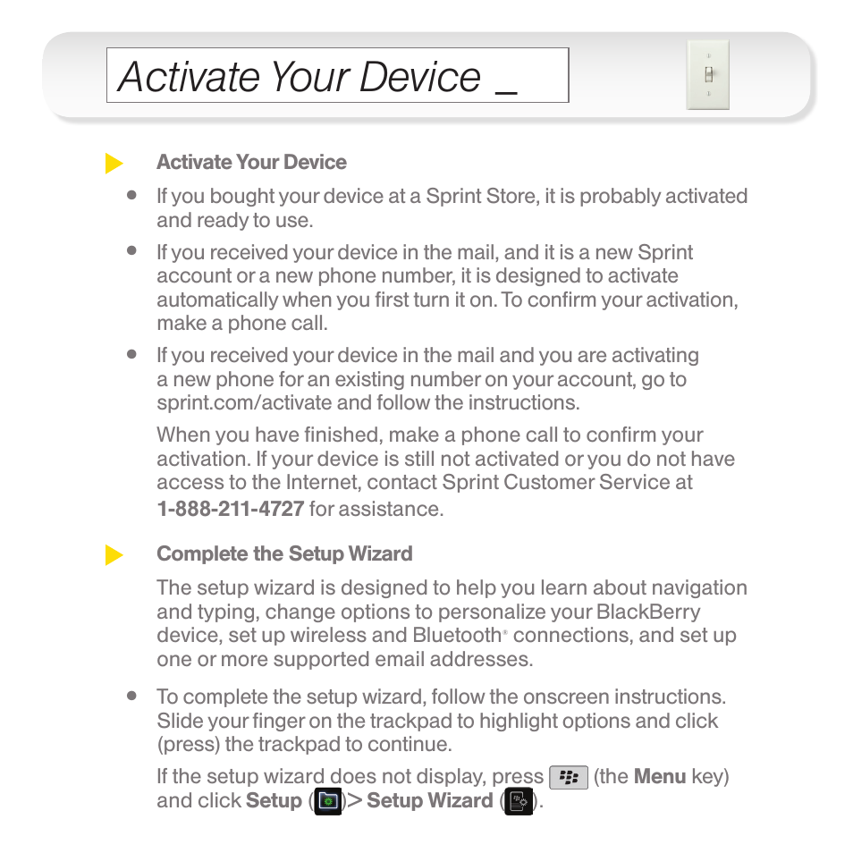 Activate your device | Samsung CURVE 9330 User Manual | Page 5 / 12