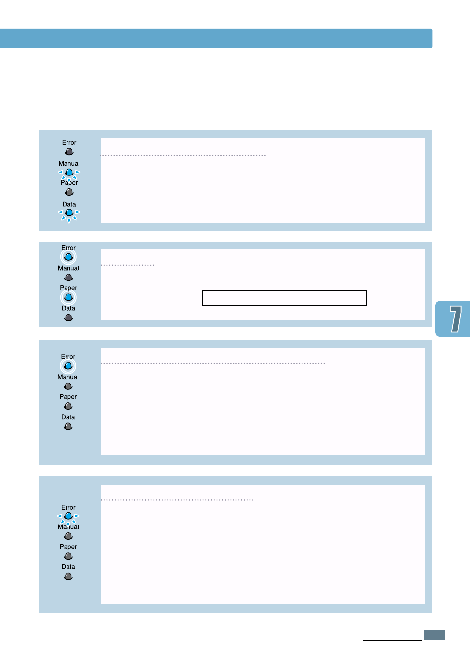 Troubleshooting error messages | Samsung ML-1651N User Manual | Page 114 / 179