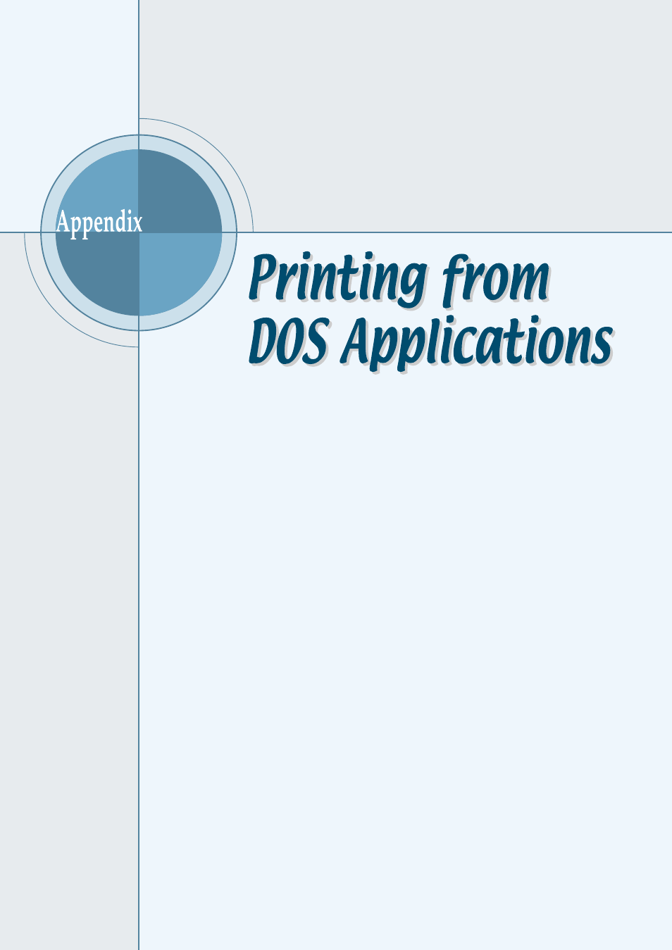 Appendix d printing from dos applications, Printing from dos applications | Samsung ML-1651N User Manual | Page 147 / 179