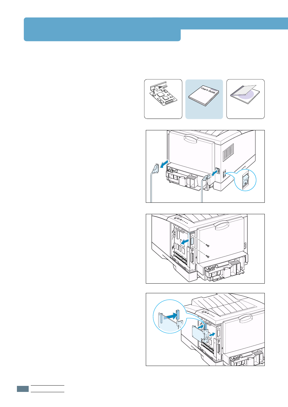 Network interface card | Samsung ML-1651N User Manual | Page 169 / 179