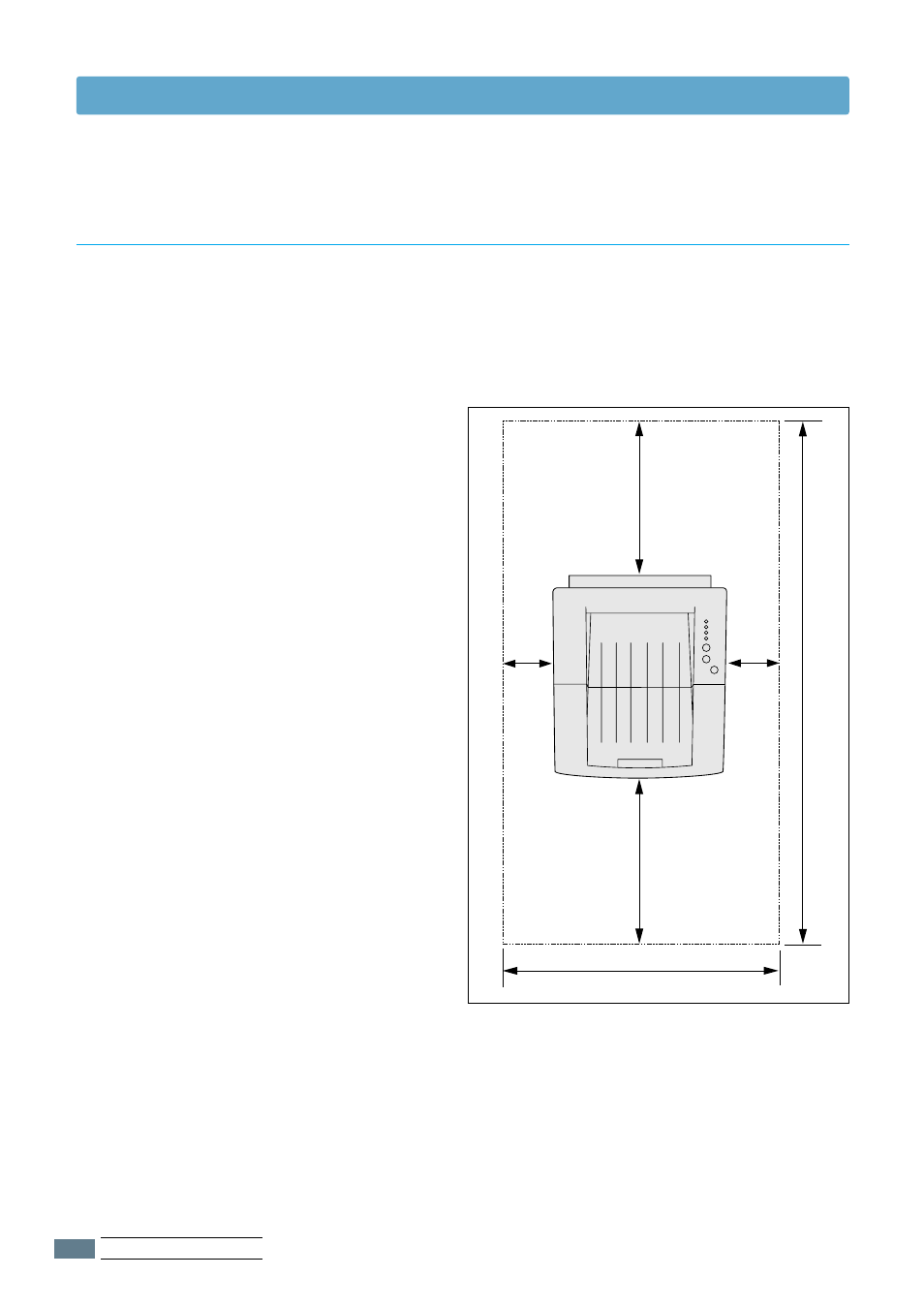 Selecting a location, Unpack your printer, Clearance space | Samsung ML-1651N User Manual | Page 19 / 179