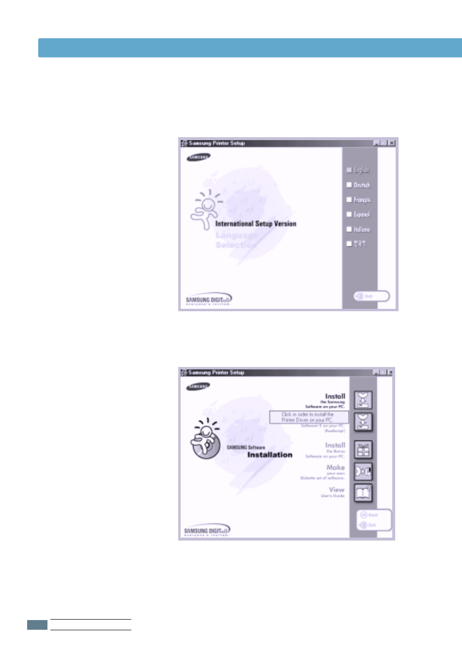 Install the printer software 3 | Samsung ML-1651N User Manual | Page 29 / 179