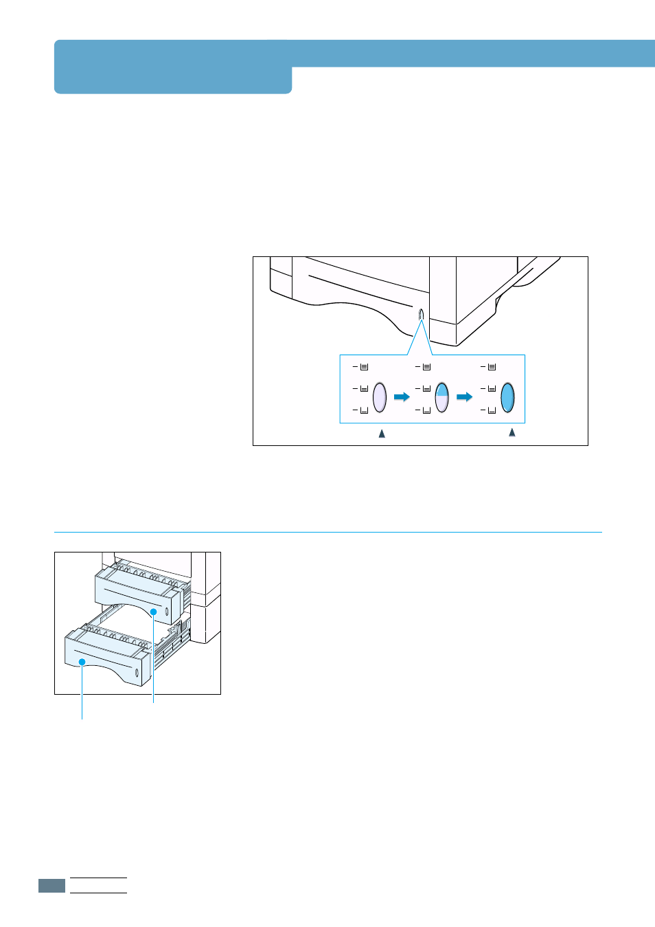 Loading paper, Using tray 1 or the optional tray 2 | Samsung ML-1651N User Manual | Page 45 / 179