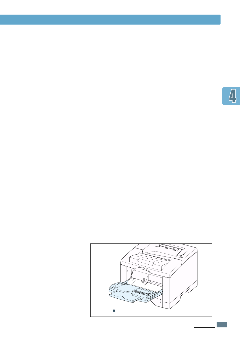 Using the multi-purpose tray, Loading paper | Samsung ML-1651N User Manual | Page 46 / 179