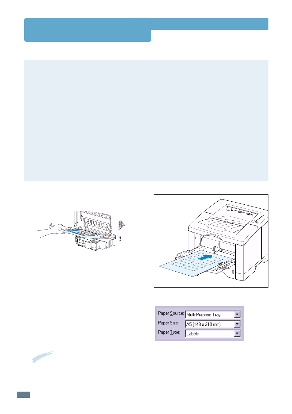 Printing on labels, Guidelines | Samsung ML-1651N User Manual | Page 53 / 179