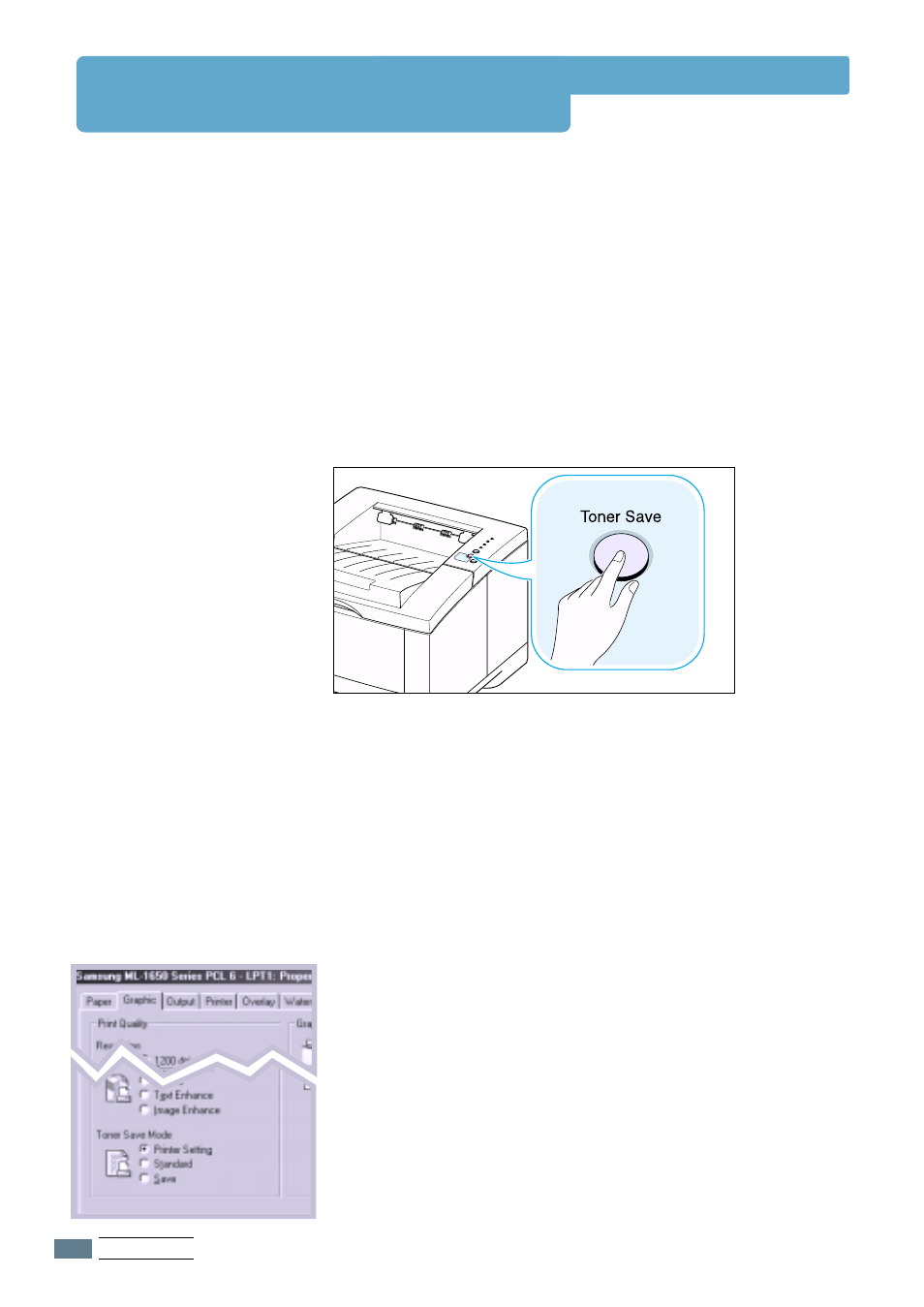 Using toner save mode | Samsung ML-1651N User Manual | Page 63 / 179