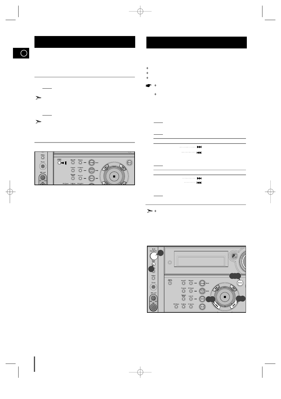 Demo/dimmer function, Setting the clock | Samsung MAX-VS530 User Manual | Page 10 / 28