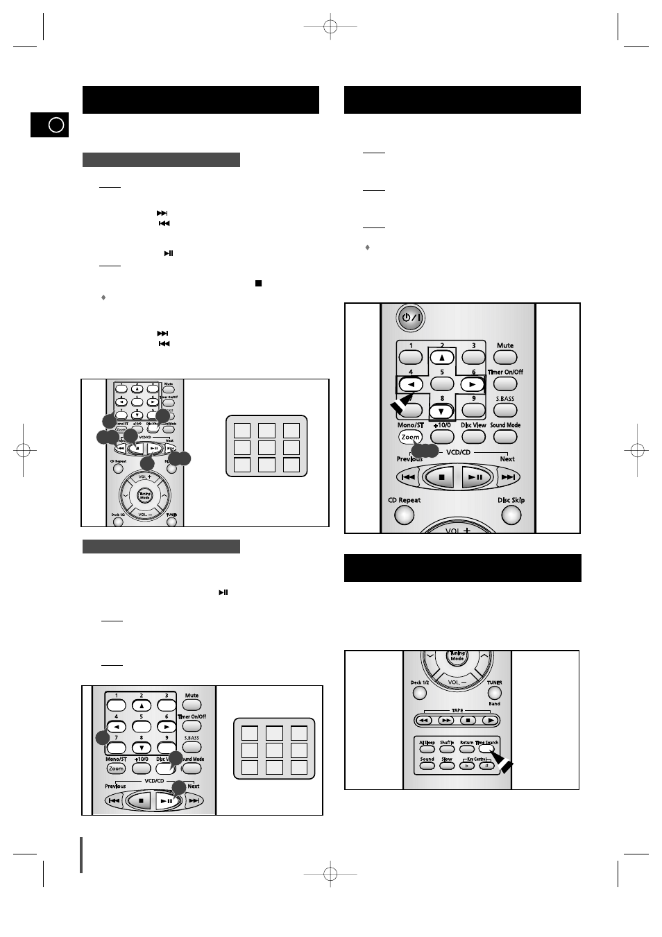 Vcd view function, Zoom function, Last memory function | Samsung MAX-VS530 User Manual | Page 18 / 28