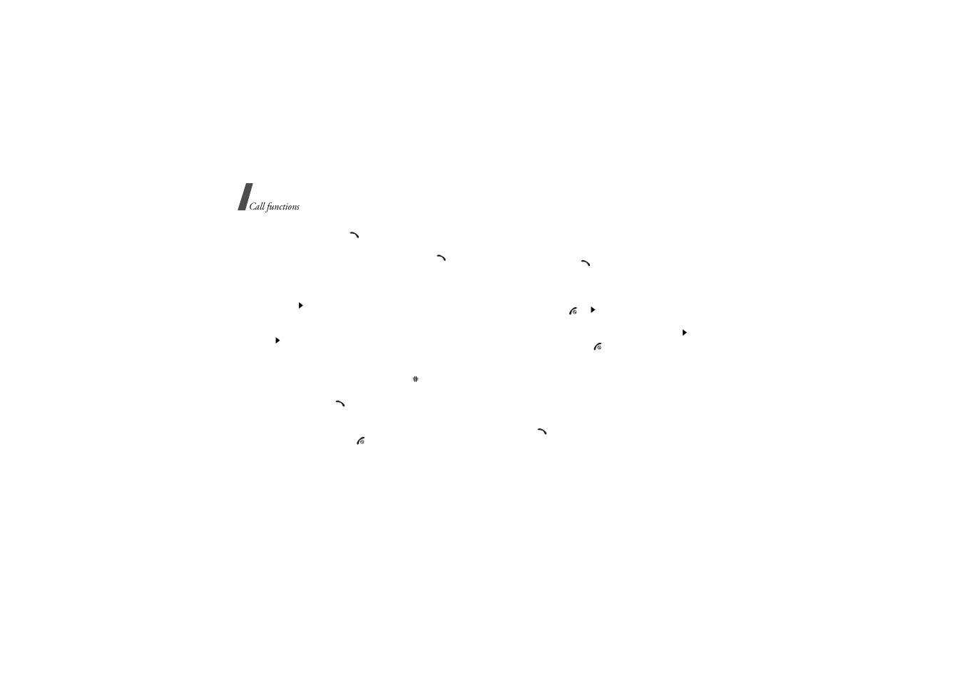 Ending a call, Answering a call, Viewing missed calls | Samsung E340 User Manual | Page 29 / 102