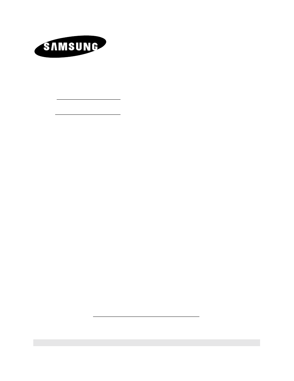 Samsung RB215LA User Manual | 22 pages