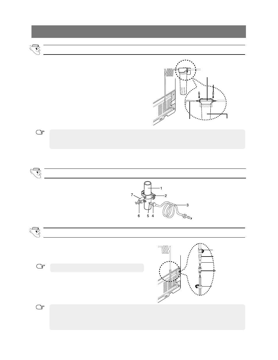 For using without water filter, Connect the water line to the fridge | Samsung RB215LA User Manual | Page 14 / 22