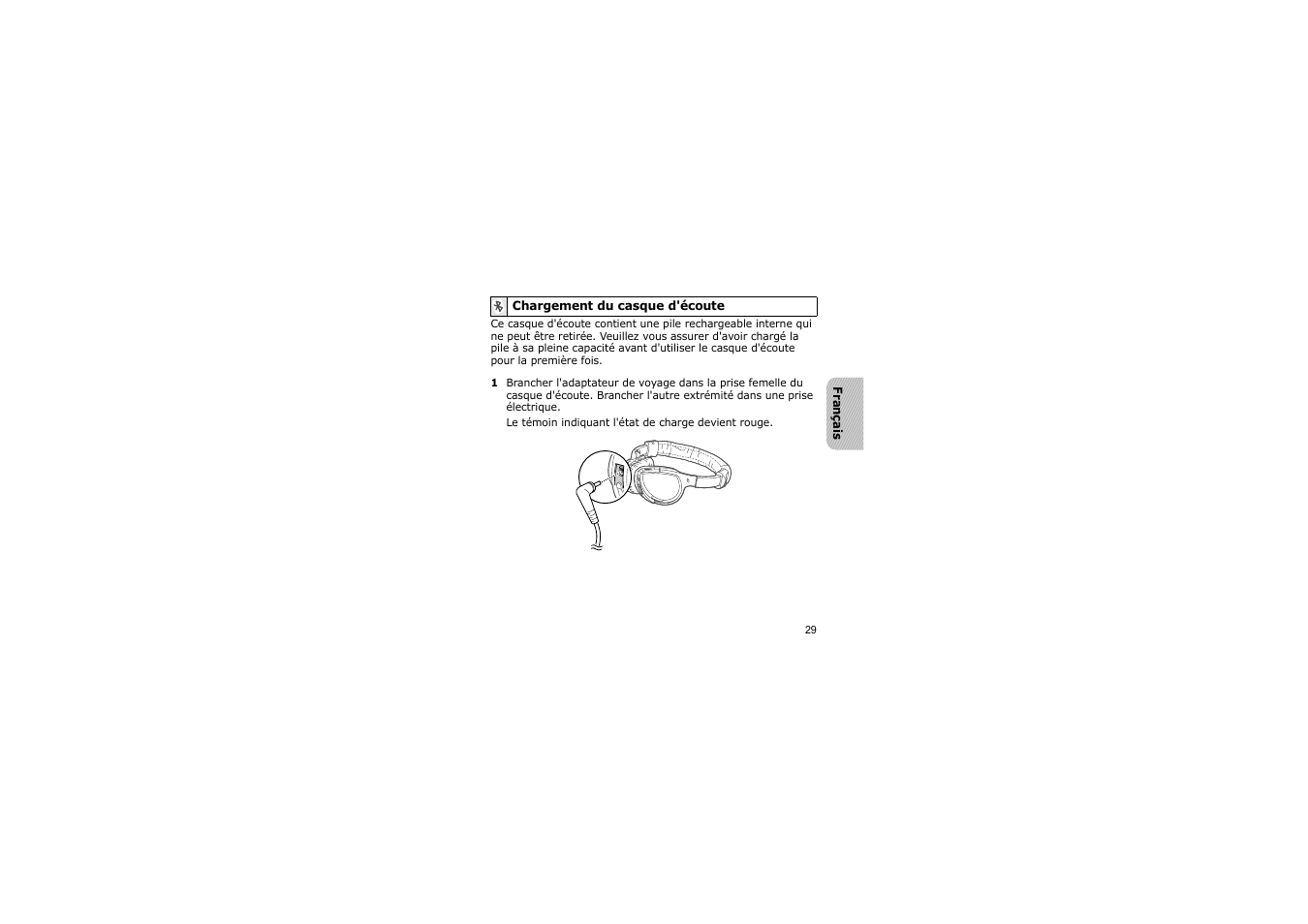 Chargement du casque d'écoute | Samsung A3LSBH600 User Manual | Page 32 / 99