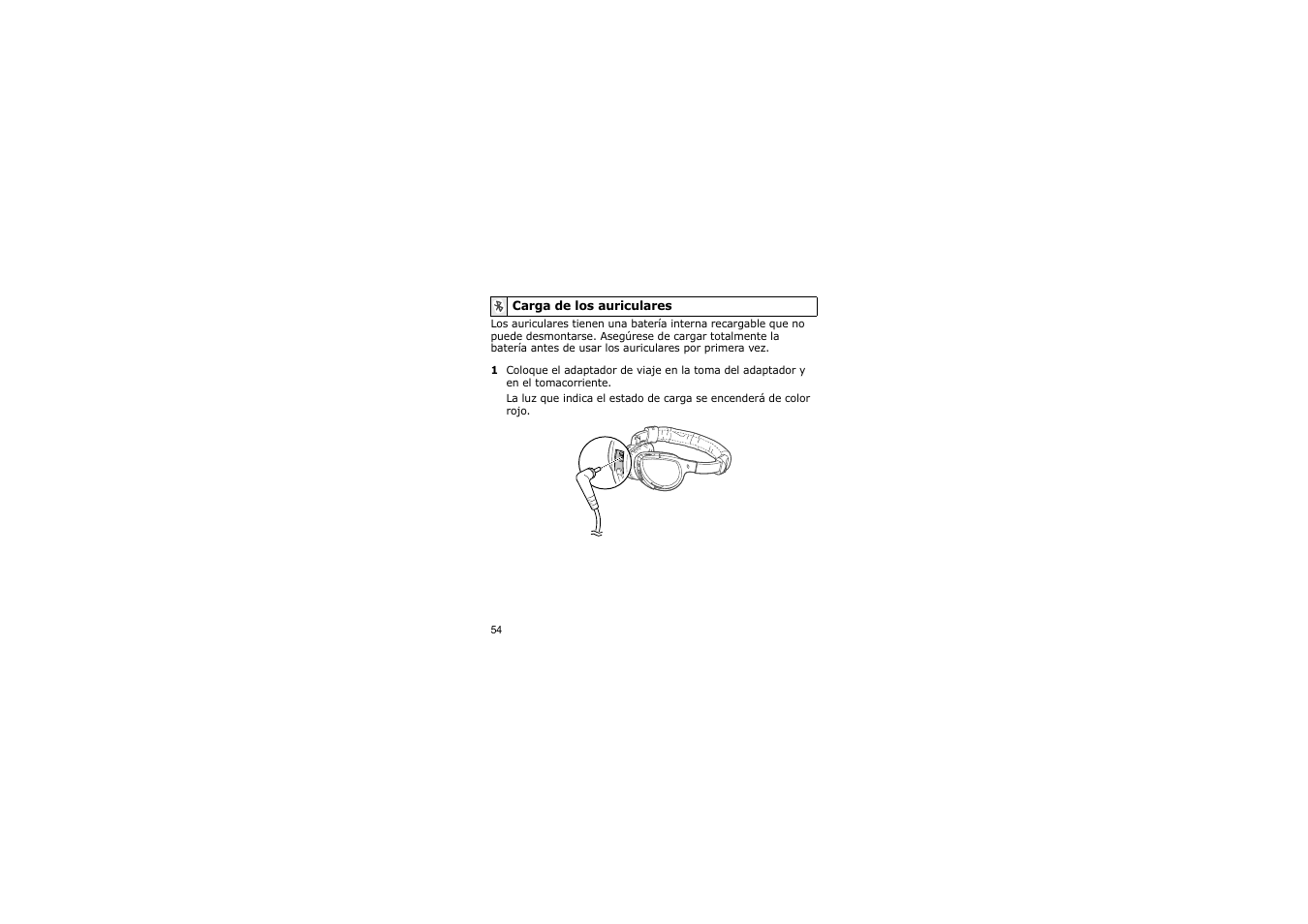 Carga de los auriculares | Samsung A3LSBH600 User Manual | Page 57 / 99