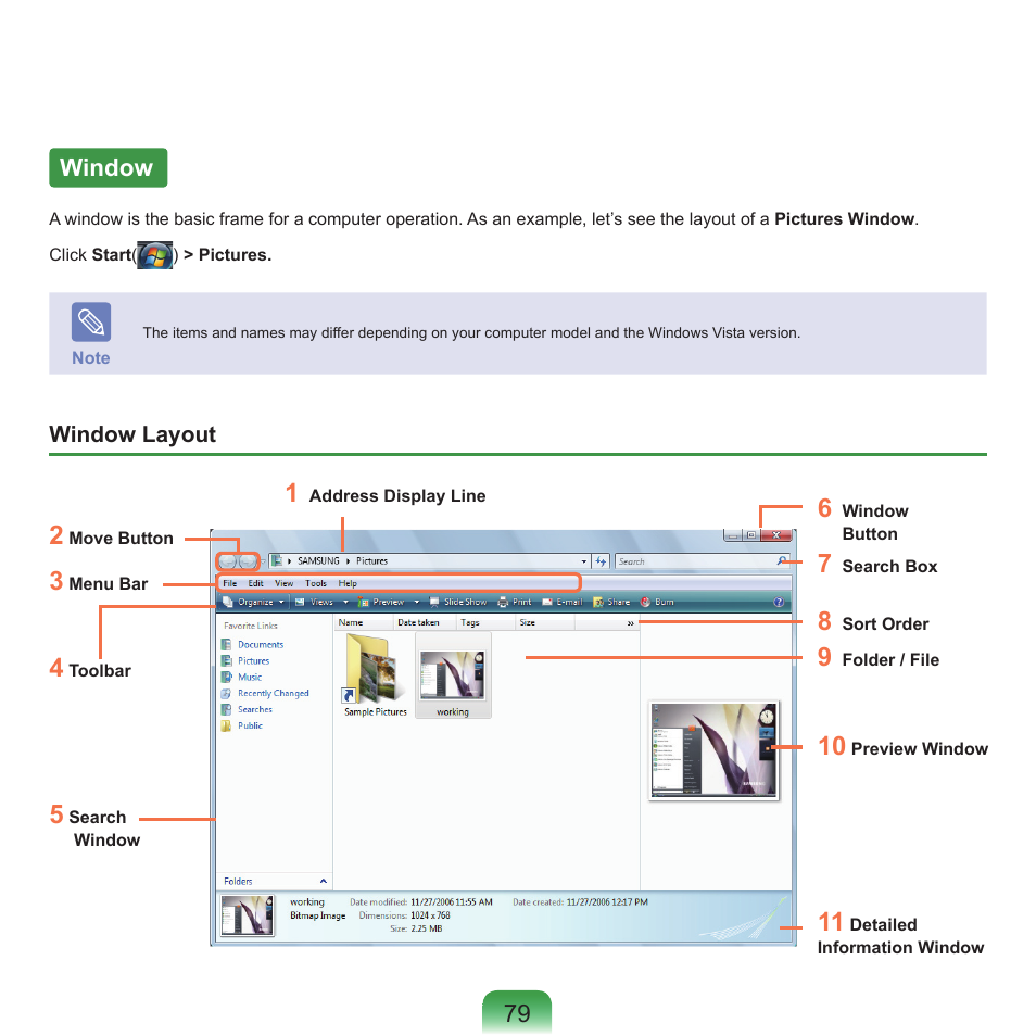 Window | Samsung M60 User Manual | Page 80 / 201