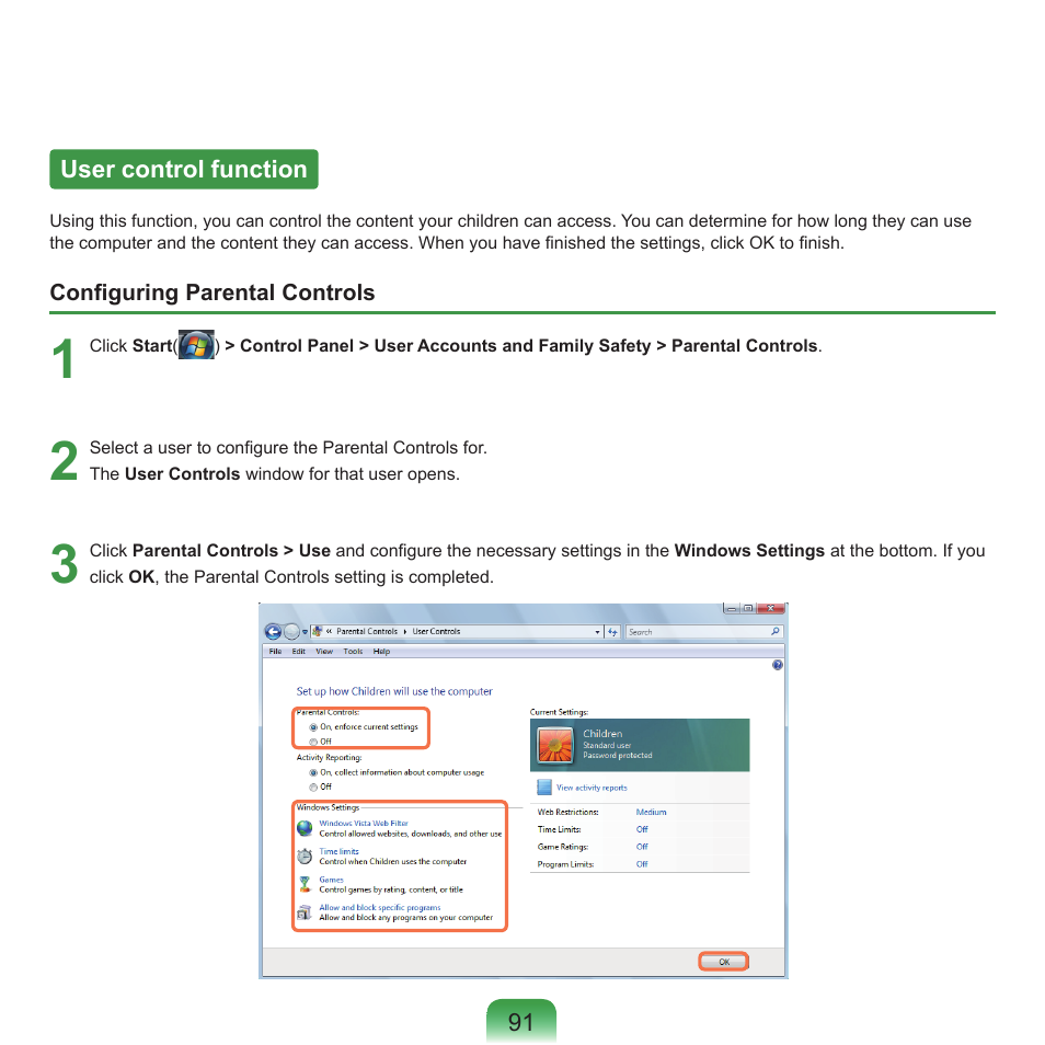 User control function | Samsung M60 User Manual | Page 92 / 201