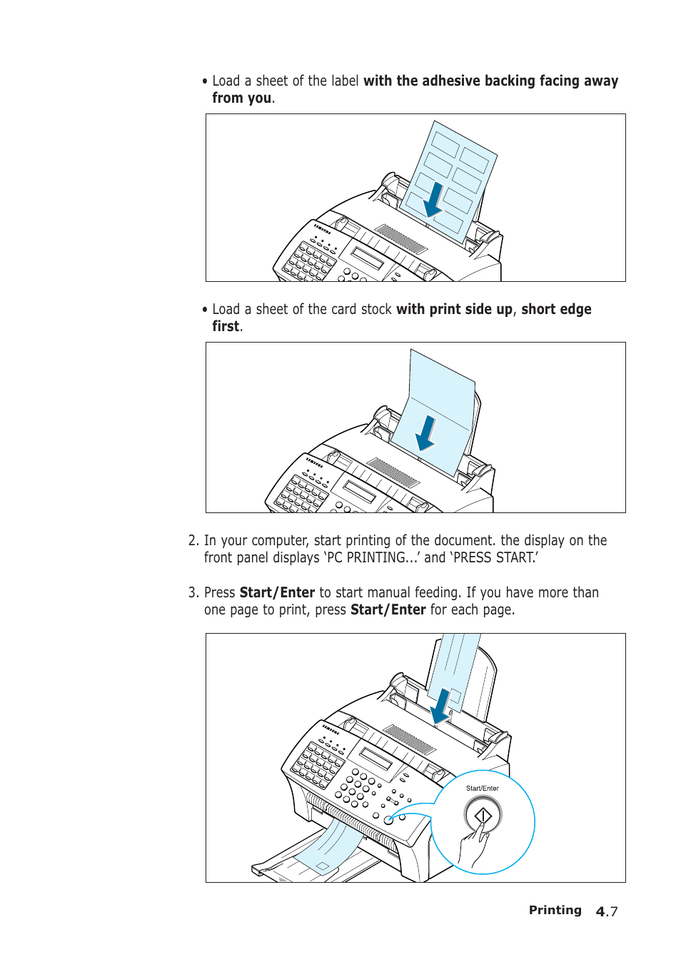Samsung SF-555P User Manual | Page 100 / 175