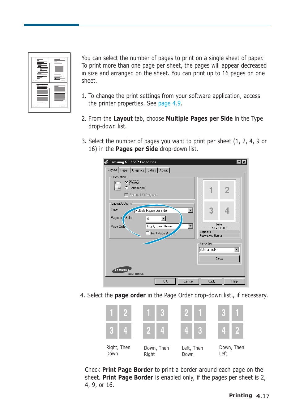 Samsung SF-555P User Manual | Page 110 / 175