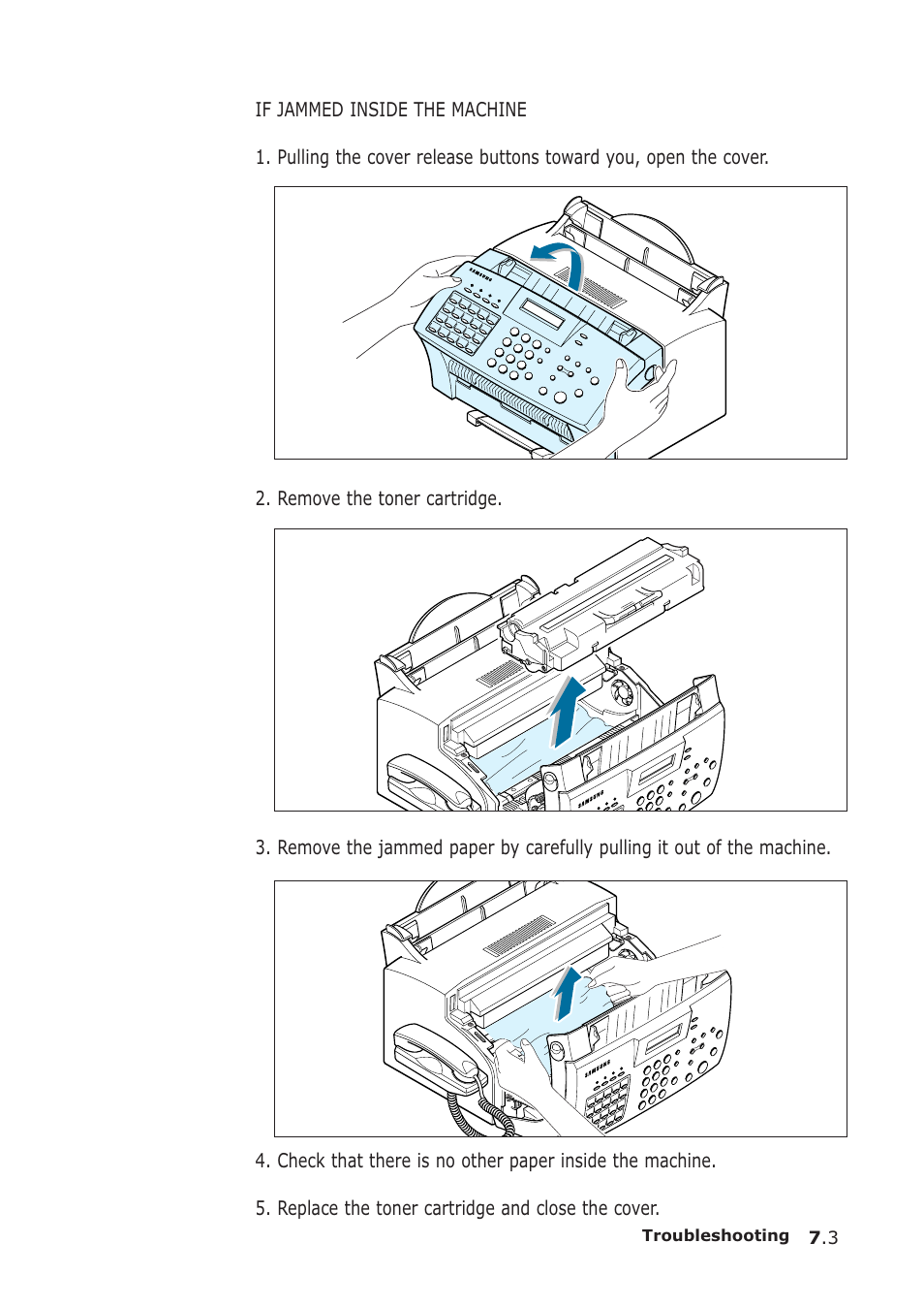 Samsung SF-555P User Manual | Page 148 / 175