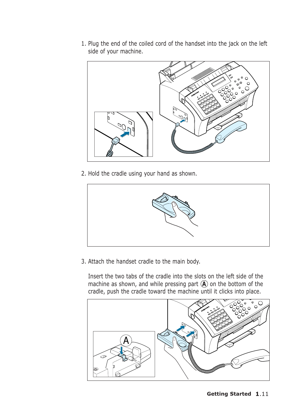 Samsung SF-555P User Manual | Page 22 / 175