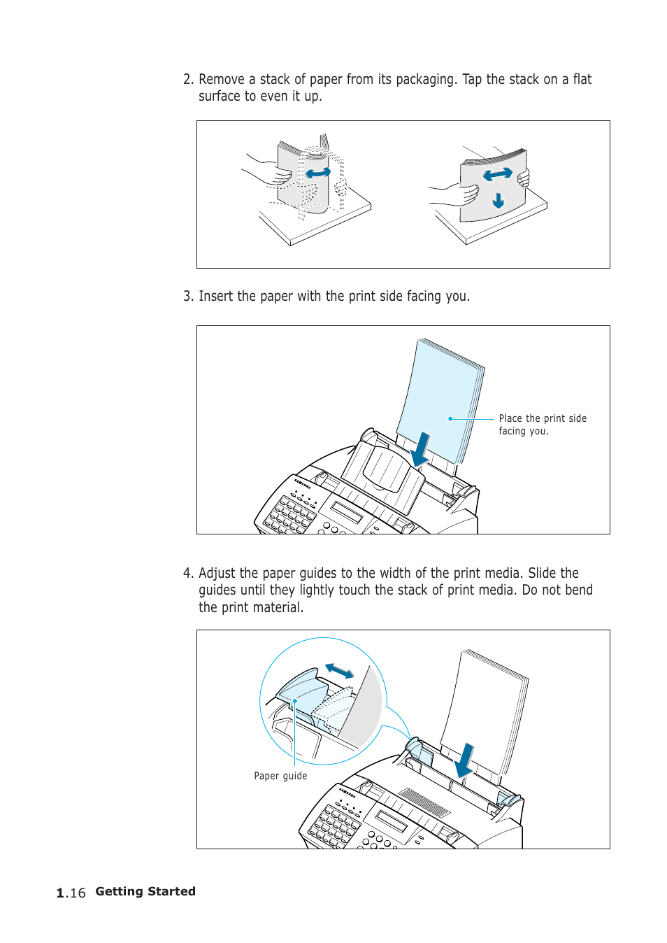 Samsung SF-555P User Manual | Page 27 / 175