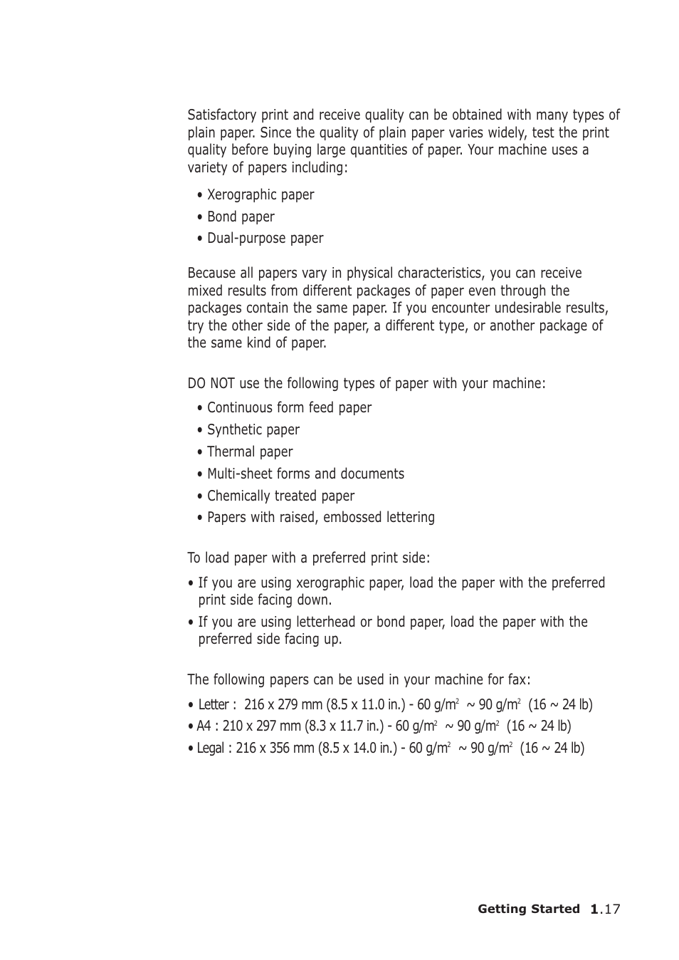 Samsung SF-555P User Manual | Page 28 / 175
