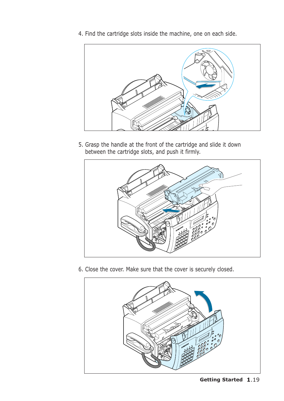 Samsung SF-555P User Manual | Page 30 / 175