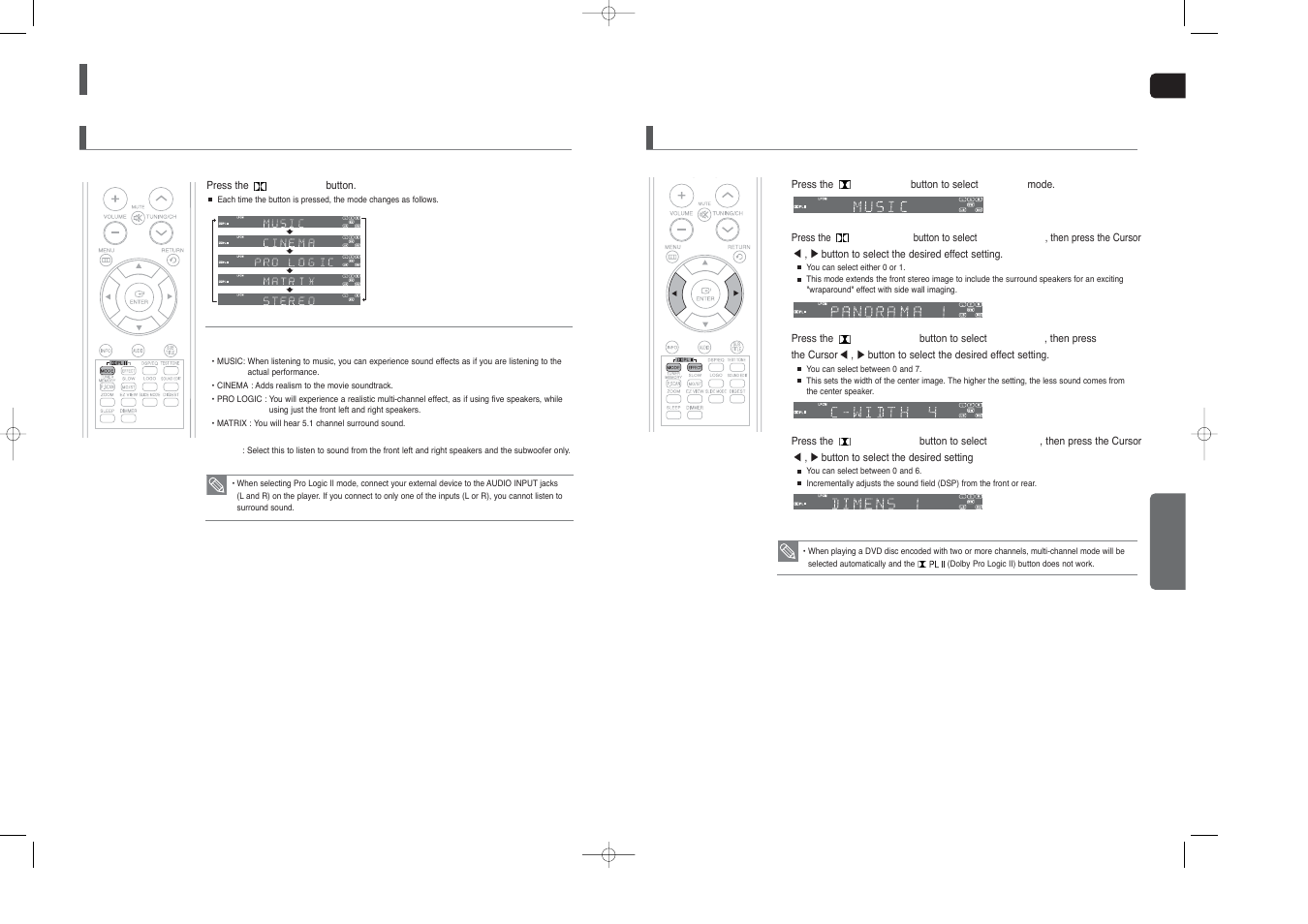 Settings, Con’t) | Samsung HT-X20 EN User Manual | Page 25 / 32